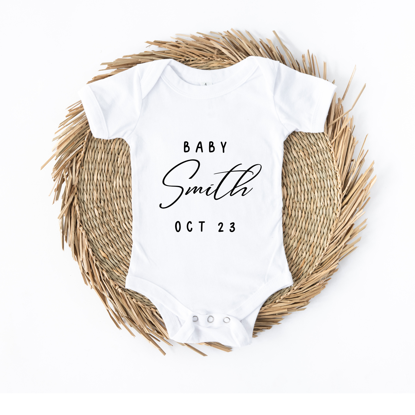 Personalised Pregnancy Announcement - Pregnancy Announcement Prop -Pregnancy Announcement Gift - Personalised Baby Vest - Pregnant