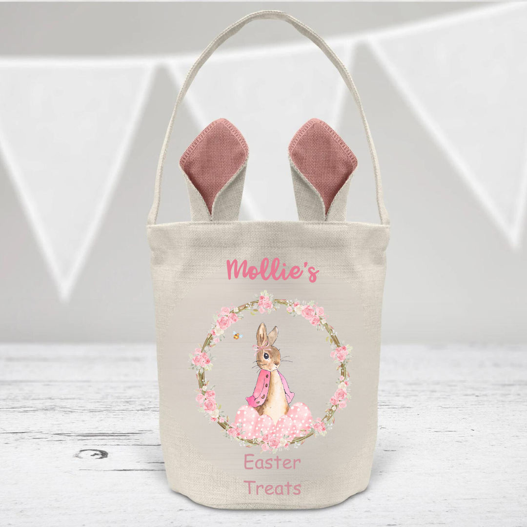 Personalised Easter Bag, Easter Basket, Easter Gift, Personalised Easter Gift