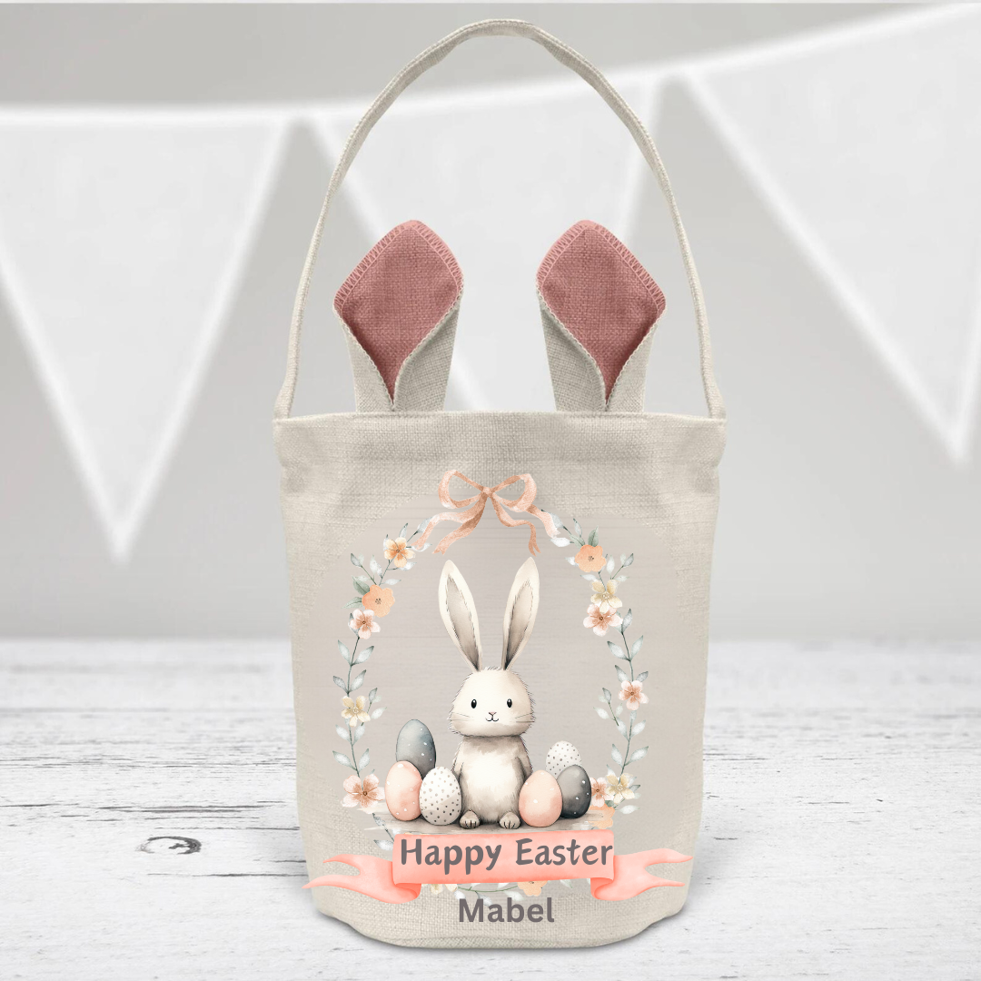 Personalised Easter Bag, Easter Basket, Easter Gift, Personalised Easter Gift