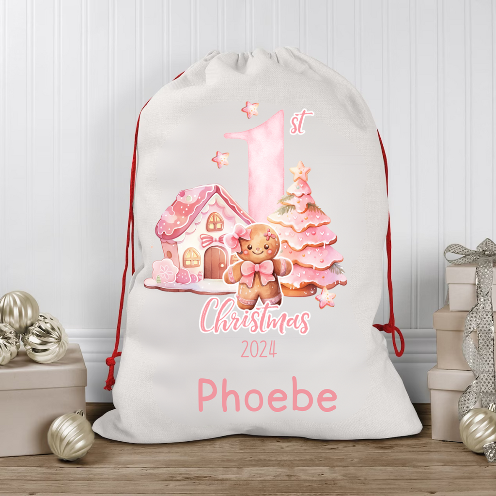 Personalised Christmas Santa Sack, Christmas Toy Sack, Santa Sack ,Personalised Christmas Sack - Personalised  - Christmas Gift (Copy)