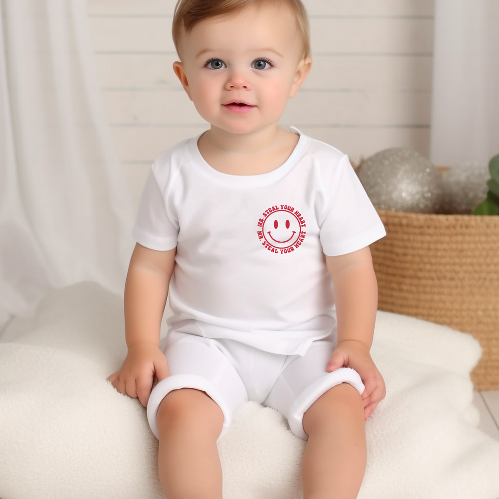 Boys Valentine Sweatshirt - Kids Valentine's Day Outfit - Valentine's T-shirt -First Valentines Day Outfit
