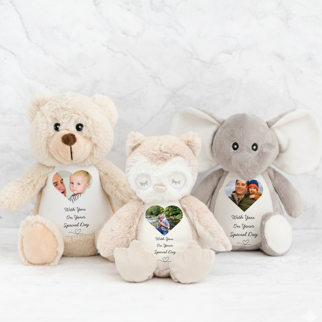 Personalised Memory Teddy - wedding - on your special day