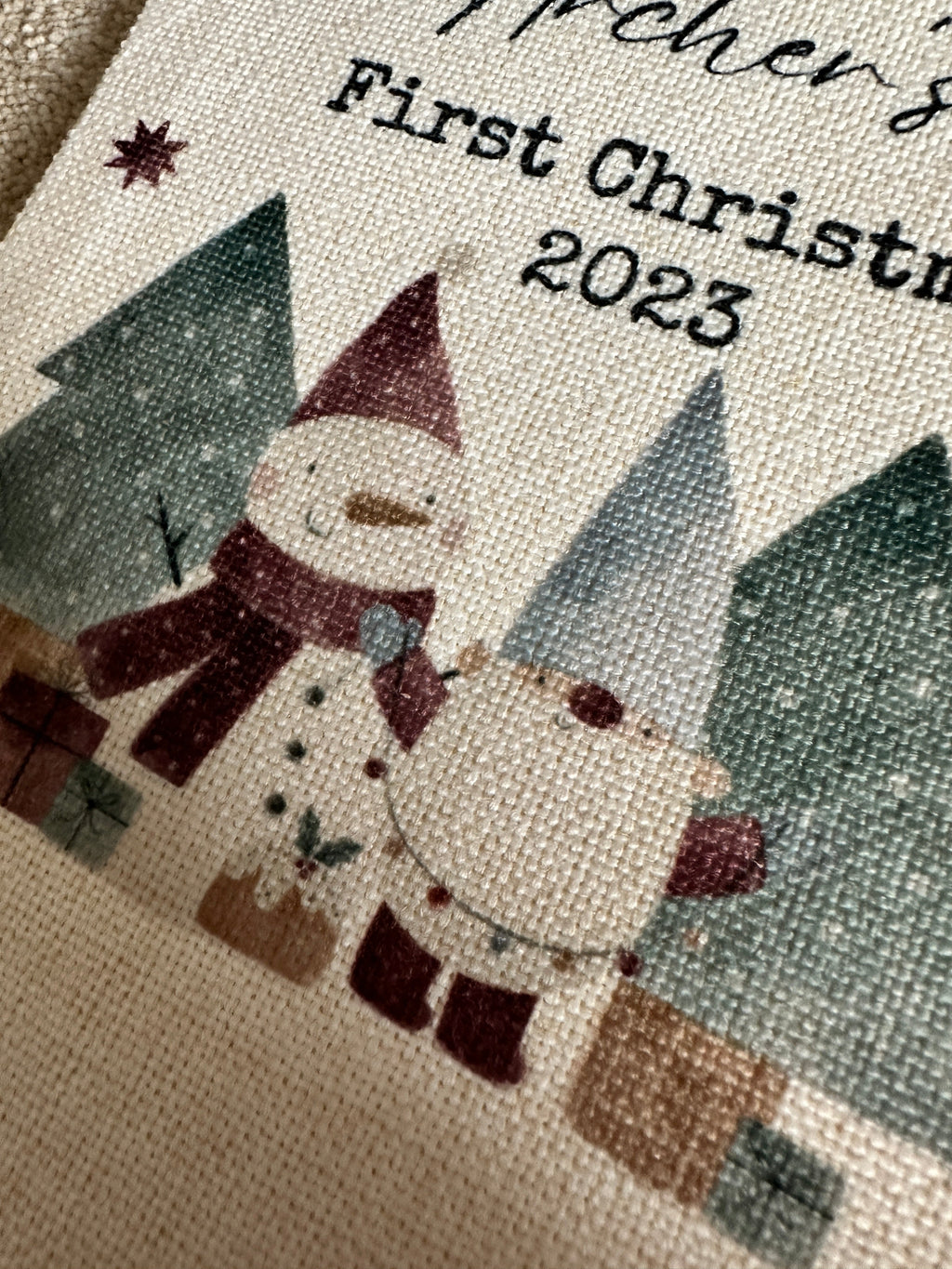 Personalised Christmas Stocking - Christmas Name Stocking - Personalised Stocking - Family Stockings - Christmas Decorations