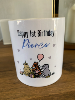 Personalised First Birthday Money Box - 1st Birthday Gifts - First Birthday Gift