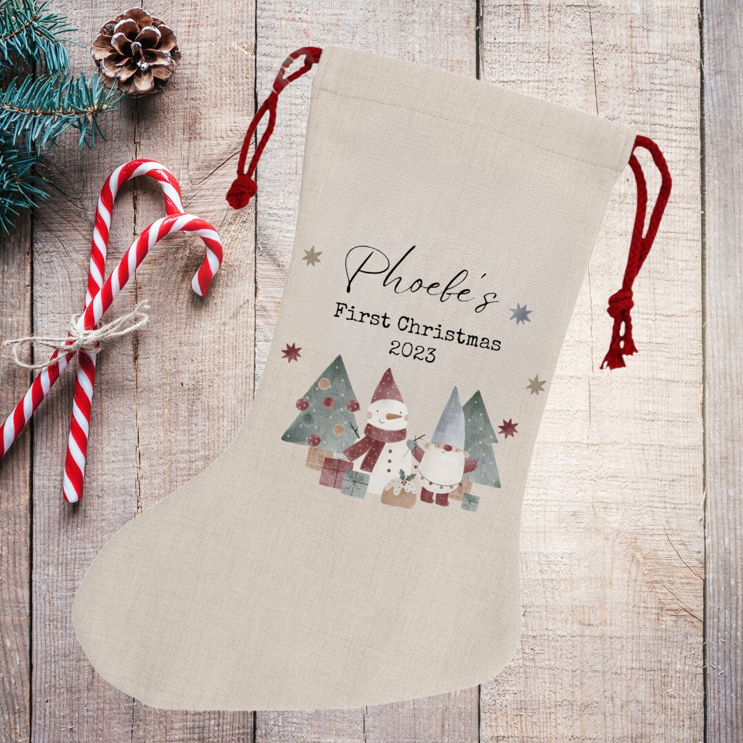 Personalised Christmas Stocking - Christmas Name Stocking - Personalised Stocking - Family Stockings - Christmas Decorations