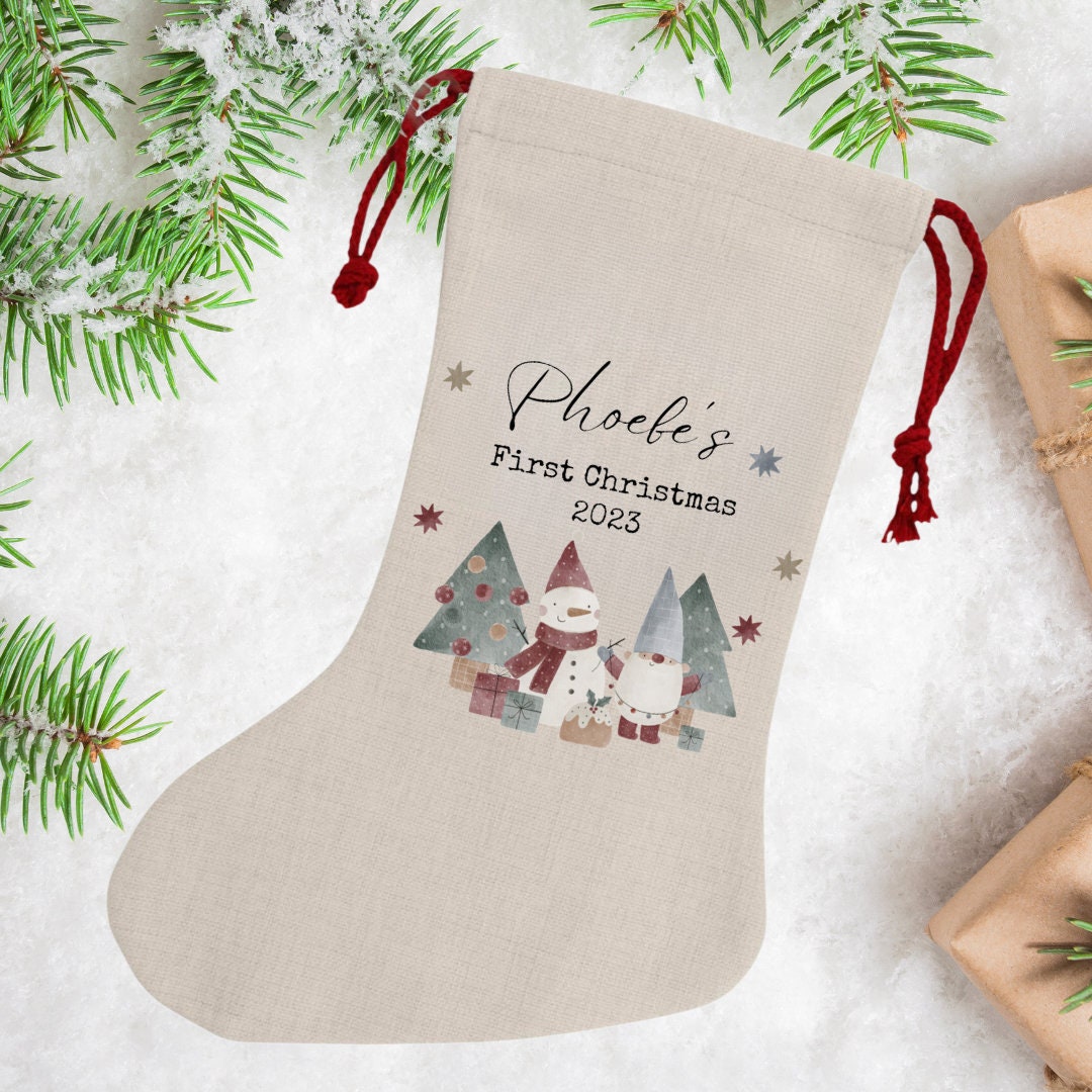 Personalised Christmas Stocking - Christmas Name Stocking - Personalised Stocking - Family Stockings - Christmas Decorations