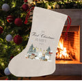 Personalised 1st Christmas Stocking - Christmas Name Stocking - Personalised Stocking - Family Stockings - Christmas Decorations