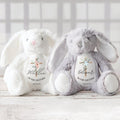 Personalised Christening Baptism Gift for Girls Boys,Christening Bunny,Christening Gifts,Christening Keepsake,Holy Communion Stuffed Teddy