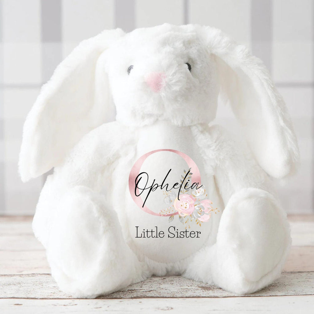 Personalised Bunny, Baby Gift,New Baby,Baby Girl Gifts,Big Sister Gift, Little Sister Gifts, New Sister Gift, Sister Gift , New Sister