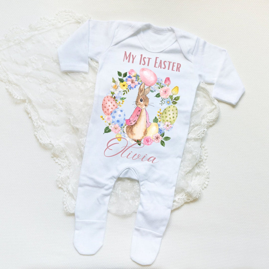 Personalised Easter Baby Vest - Personalised First Easter Baby Grow - Personalised Easter Baby Gift - Easter Outfit - First Easter Gifts