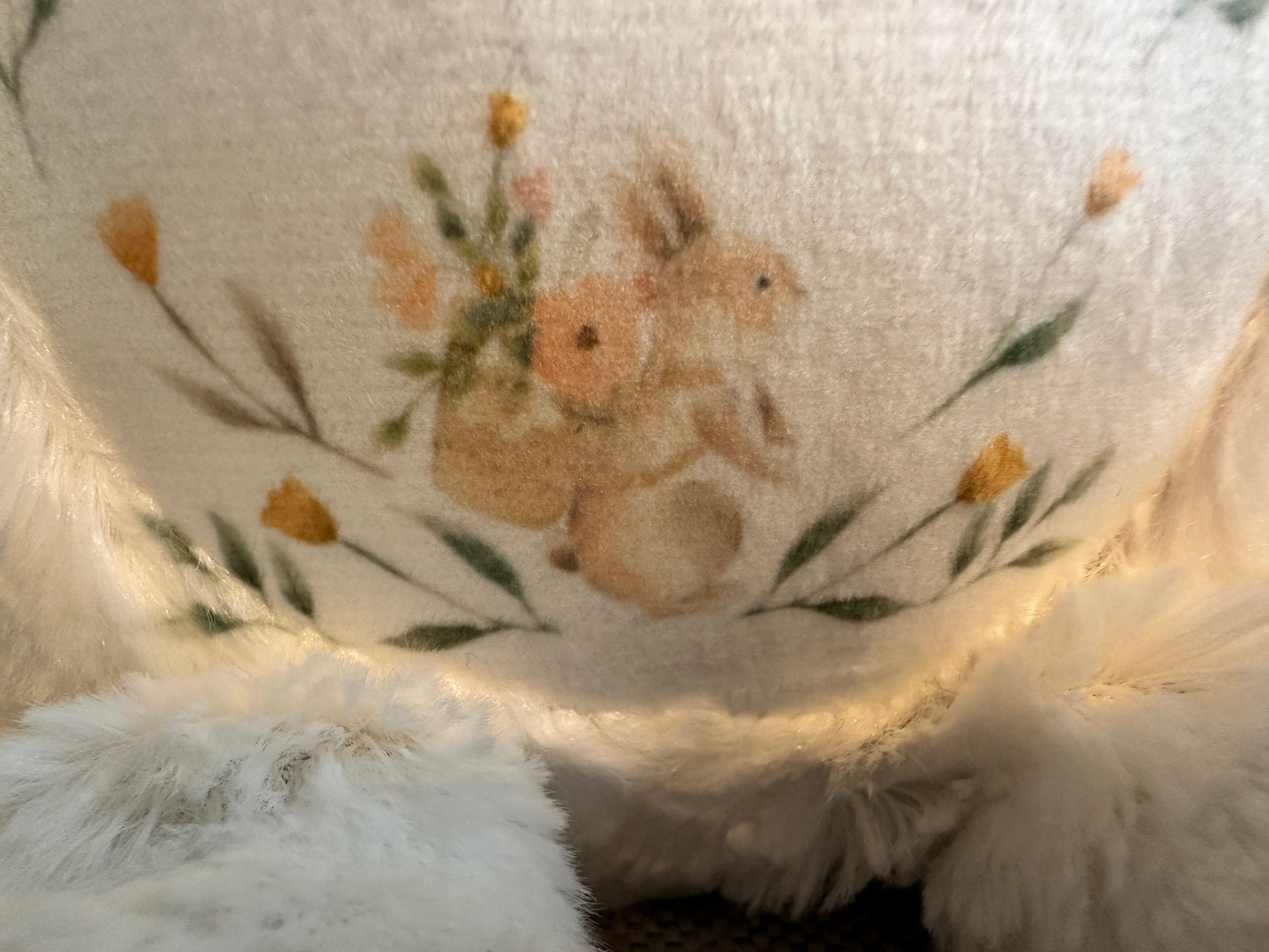 Personalised First Easter Bunny Rabbit Teddy - Personalised Easter Gift - Easter Gifts for Baby - First Easter Decorations - Easter Bunny